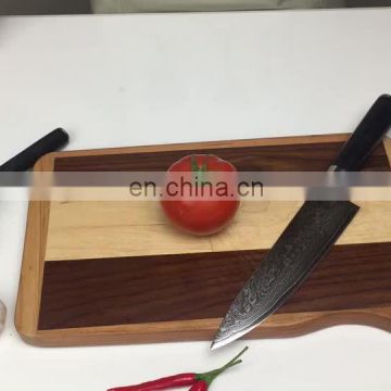 Ultra sharp Japanese steel damascus steel kitchen knife set