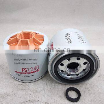 Diesel engine parts Fuel Water Separator Filter FS1240 for truck