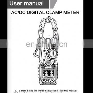 HT206D Digital Clamp Meter True Rms Pinza Amperimetrica Multimeter Clamp photo-6
