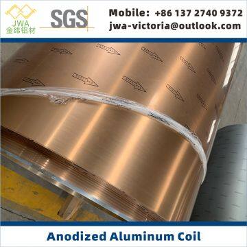 5052-H32 Anodized Aluminum Coil, Anodized Aluminum Sheet for Metal Facade Materials, Aluminum Cladding Materials