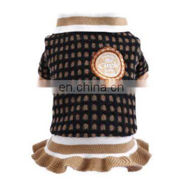 Small-breed Dog Pet Dog Cat Skirt Ruffled Skirt Dress School Uniform Dress Puppy Apparel Clothes photo-2