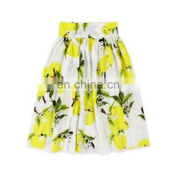 Custom Baby Girls Petal Skirts Colorful Prints Fabric Children Girl Maxi Skirt photo-5