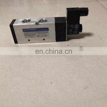 SHAKO Pneumatic Solenoid Valve PU520-04-S Mini Type Two Position Five Way photo-2