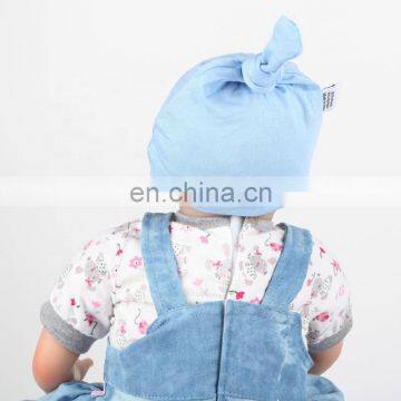 Newborn Baby Cotton Cloth Turban Toddler Rabbit Hospital Hat Ear Hat Kids Set Baby Cap photo-4