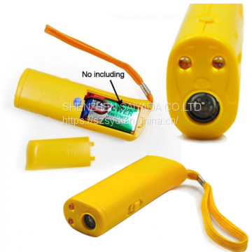 Pet Dog Repeller Anti Barking Stop Bark Training Device Trainer LED Ultrasonic 3 in 1 Anti Barking Ultrasonic Without Battery photo-4