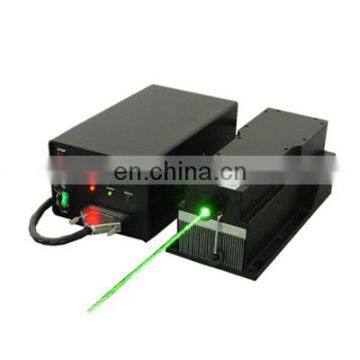 100uJ 2000mW 532nm Green LD Pumped all solid state Q-switched Laser