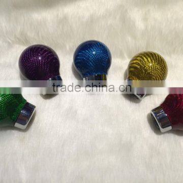 Fashionable Wholesale Multicolor Carbon Fiber Gear Knobs