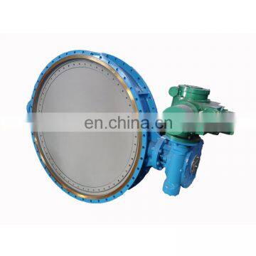 DN200 400 800 PN10/16 DIN BS WCB Triple Offset Butterfly Valve photo-3