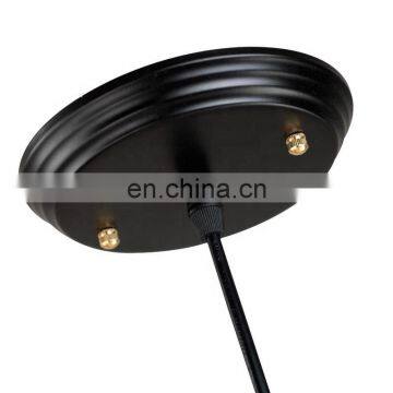 Gloss Lamp Shade Black Economical Custom Design Retro Vintage Pendant Light photo-6