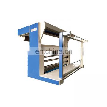 Automatic fabric rewinder inspection winding machine price cloth fabric rolling measuring machine