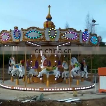 Amusement park attraction electric merry go round for sale