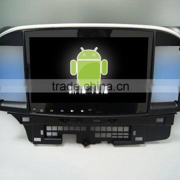 Factory Directly !10.1inch Full Touch With 1024*600. Android 4.4 Car Dvd Player for Lancer +OEM+Qual Core !