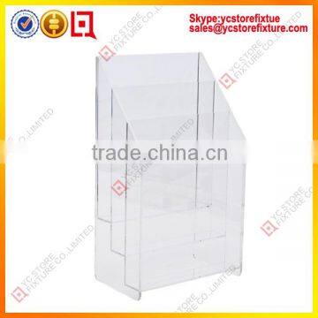 Wall Mounted Acrylic Brochure Holder, Magazine Holder photo-2