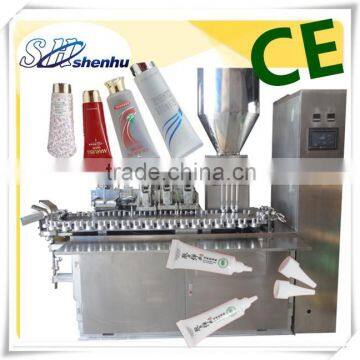 manual plastic tube filling and screw-cap sealing machine