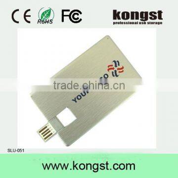 2016 Fashional Kongst Card Usb Flash Memory With Custom Logo Business Card Usb Memory Card photo-2