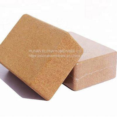 Factory Price Gym Equipment High Quality Wholesale Eco-friendly Cork Eva Yoga Block photo-3