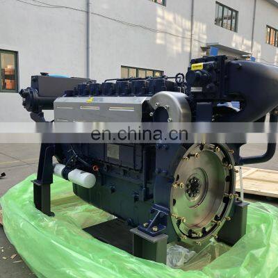 Fishing Tug Boat Use 6 Cylinder Water Cooled Weichai WD10C190-15 250hp 300hp 350hp 320hp 400hp Diesel Engine for Marine Use