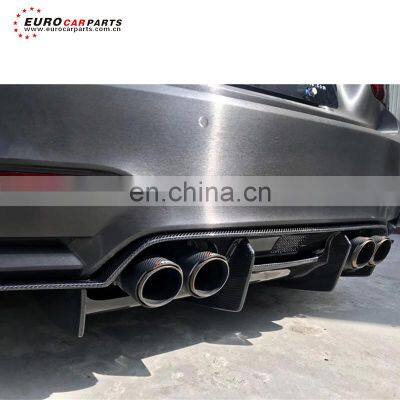 Rear Diffuser Mseries F80 F82 F83 m3 m4 Fit for Dry Carbon Fiber Material Rear Lip F80 F82 F83 Bumper Lip and Splitter Car photo-4