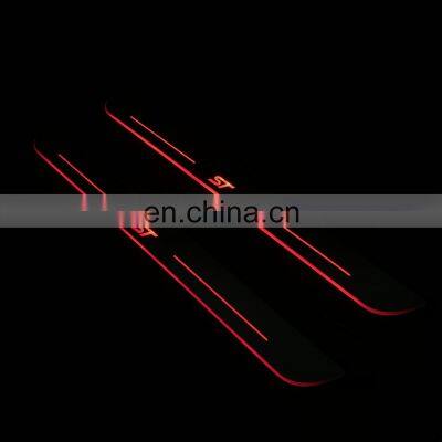 Led Door Sill Plate Strip Welcome Light Pathway Accessories for Focus st Dynamic Sequential Style