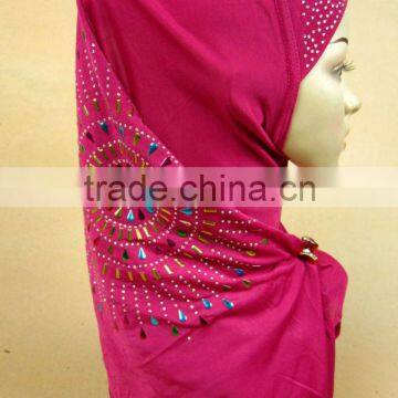 A512 new styles one piece Muslim hijab islamic hijab