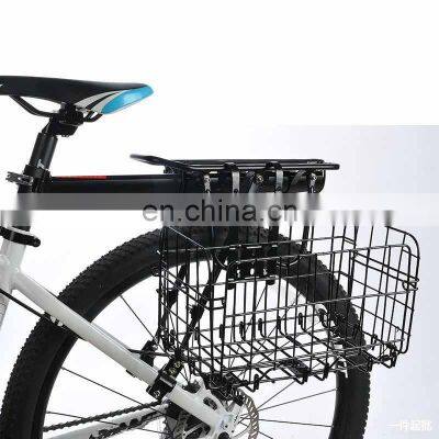 Bicycle Basket Cycling Large Volume Hanging Foldable Front Rear Basket Bike Bicycle Panniers Accessories photo-5