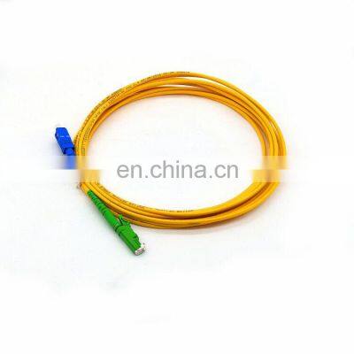 E2000 Simplex Single Mode G652D Fiber Optic Patch Cord Fiber Jumper Sc/upc-e2000/apc Patch Cord