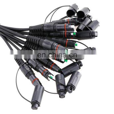 Outdoor Fiber Optic H Connector Compatible Corning OptiTap Cable Assembly SC Mini Fast Connector photo-5