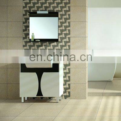 Non-slip Rustic Glazed Tile With Full Body 60x60cm Beige Color for Interlocking Outdoor Deck Tiles photo-3