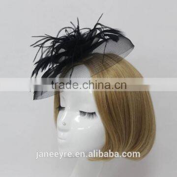 Wholesale Fashionable Feather Wedding Hats For Women Fascinators photo-2