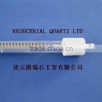 carbon fibre quartz heater tube with screw