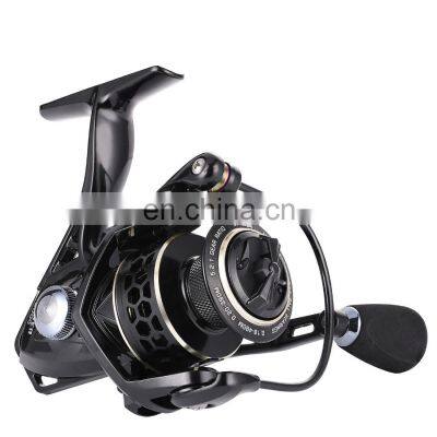 New 8+1BB 2000-6000 CNC Aluminum Spool Spinning Fishing Reel