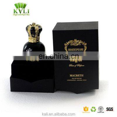 Artistic Design Beautiful Engrave Window Senior Perfume Box