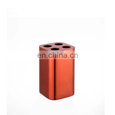 201 Royal Bathroom Accessories Stainless Steel Square Bathroom Accessories Hot Sale Bath Set photo-3