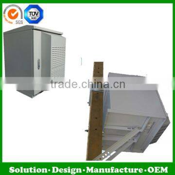 stainless steel telecom enclosure with fan