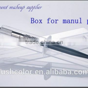 High quality cheap single acrylic permanent makeup microblading manual pen box