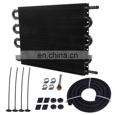 8-Row Universal Car Engine Transmission Oil Cooler Kit