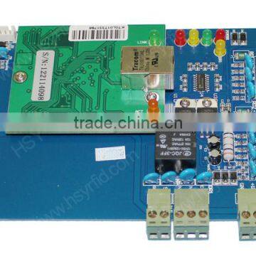 HSY-01B Fire Alarm Two Way Control 10000 Card Holders 30000 Offline Records Wiegand RFID Single Door Access Control System photo-4