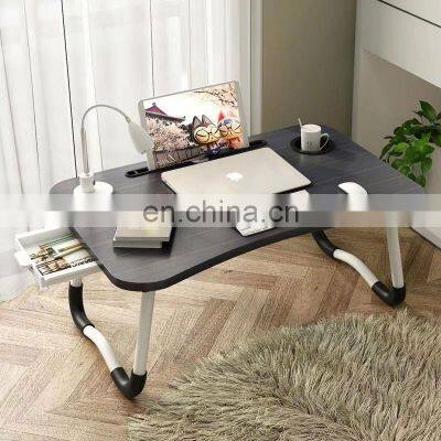 New Multifunctional Plastic Folding Computer Table Lazy Person folding table