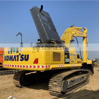 Second hand komatsu pc350 excavator , PC350-7 PC350-8 Used excavator , Komatsu heavy equipment