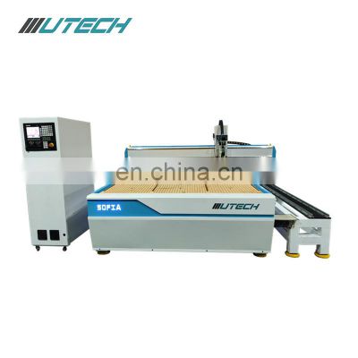 Best price wood carving atc machine big rotary axis, automatic atc 1325 4 axis cnc 3d router with horizontal spindle