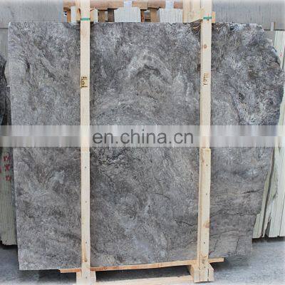 High Quality Luxury New Design Model Turkish Silver Travertine Slab Cross Cut Made in Turkey CEM-SLB-06-01