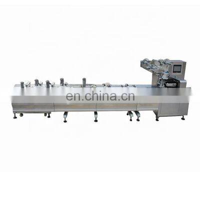 Chocolate Fudge Soft Candy fully Automatic Feeding and Packing Machine horizontal pillow pack packaging machine