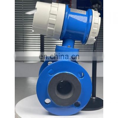 Taijia clamped type electromagnetic flowmeter stainless steel 4-20ma electromagnetic flowmeter flow meter sensor