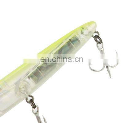 JOHNCOO Hard Body Fishing Lures 75mm 95mm Hard Stickbaits Plastic Saltwater Fishing Lures Hard Pencil Squid Jigs Lures photo-4