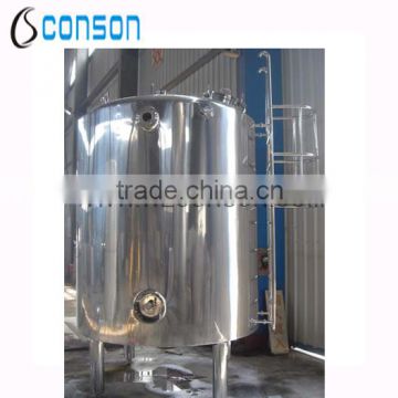 Food grade stainless steel jacket cooling tank