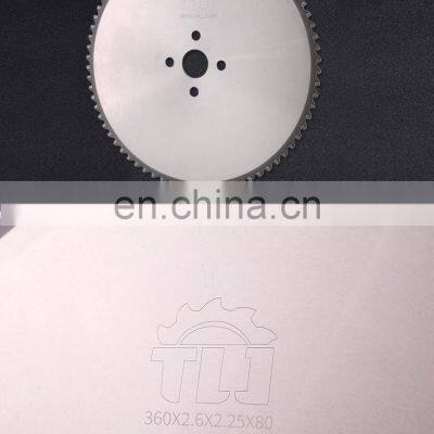 LIVTER 360x2.6x40x100T High Performance Automatic Manual Metal Cold Cut Circular Saw Blade Cold Saw Blade