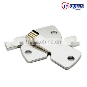 Key Shape Mini USB Flash Drive, 8GB Metal Key Drive