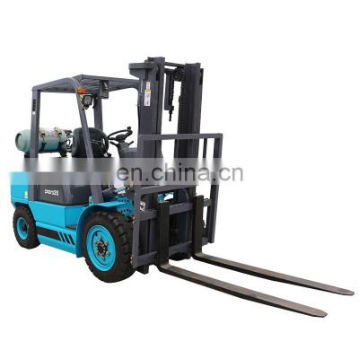 Hot sale chinese 3.5ton LPG/GASOLINE forklift  with cheap price