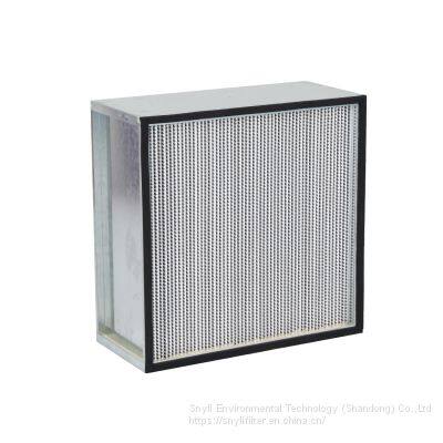 Air Cleaner System Box Type Deep Pleat Laminar Flow Hood HEPA Air Filter