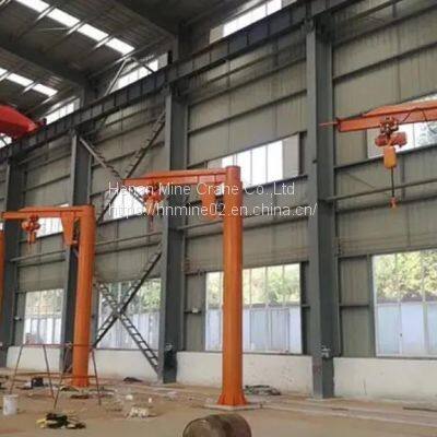 Jib Crane 10 Ton Electric Column Type Slewing Arm Engine Hoist Trolley 6m Top Budget photo-4
